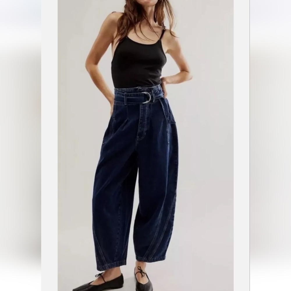 Free People Barrel Amsterdam Jeans Size XS